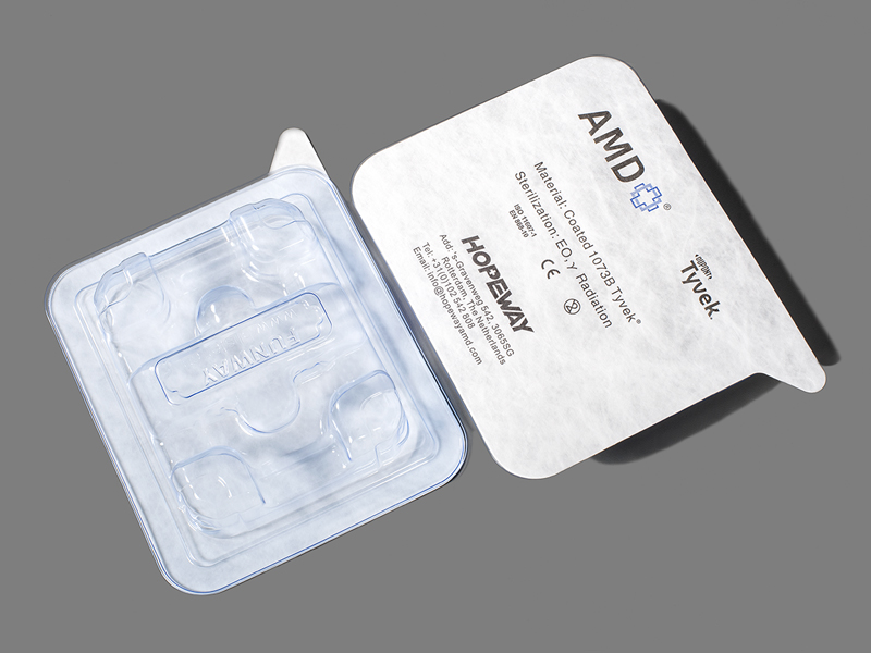 amd lids＆Blister with tyvek