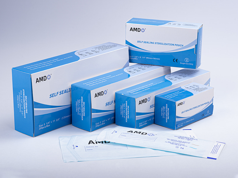 AMDセルフシーリング滅菌ポーチ
