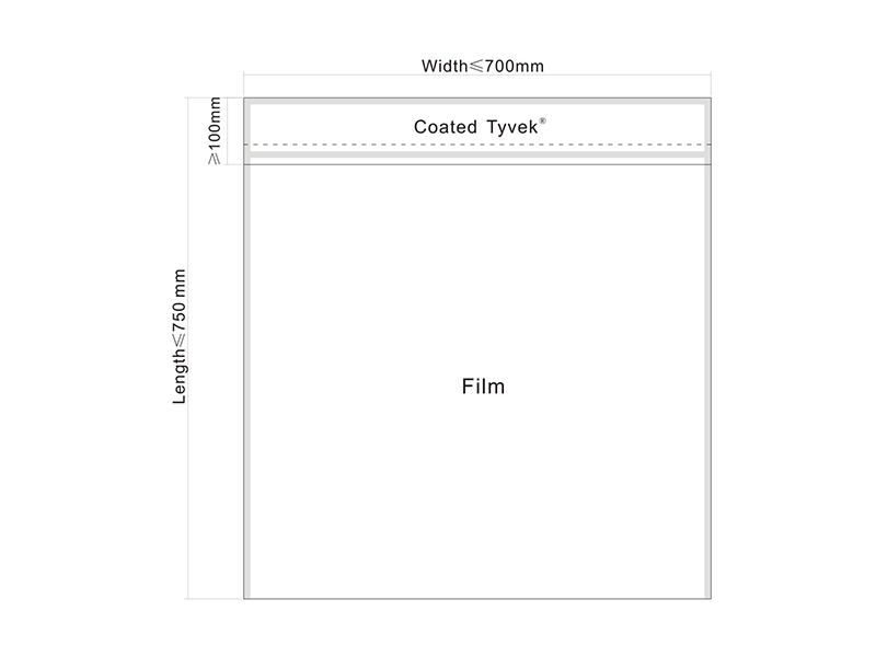 Tyvek付きAMDヘッダーバッグ