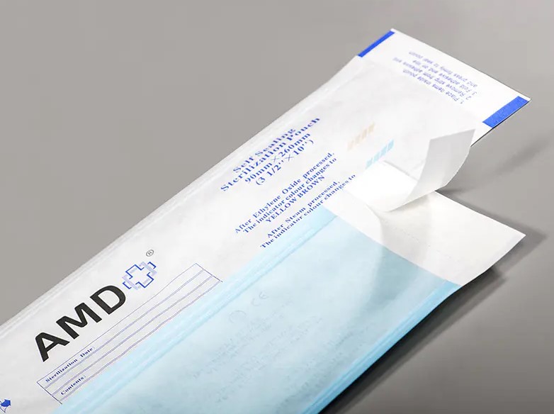 Hopeway AMD の滅菌セルフシールポーチの使用方法